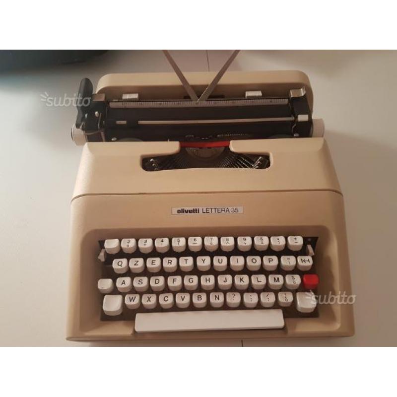 Macchina da scrivere - Olivetti lettera 35