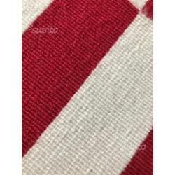 Tappeto 250x350 cm rosso bianco