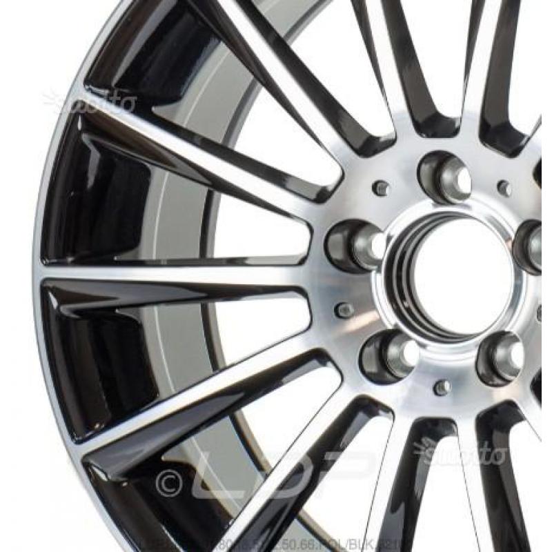 BN Cerchi 18" LDM291 8.0 18 5x112 POL/BLK