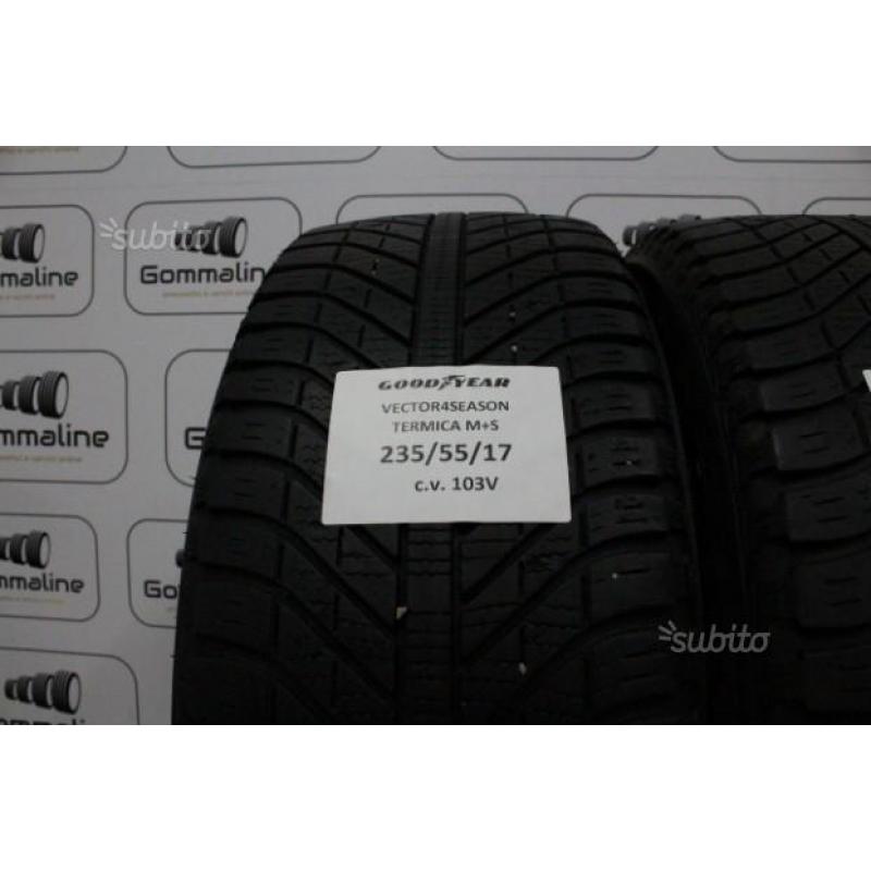 2 pneumatici goodyear m+s 235 55 17