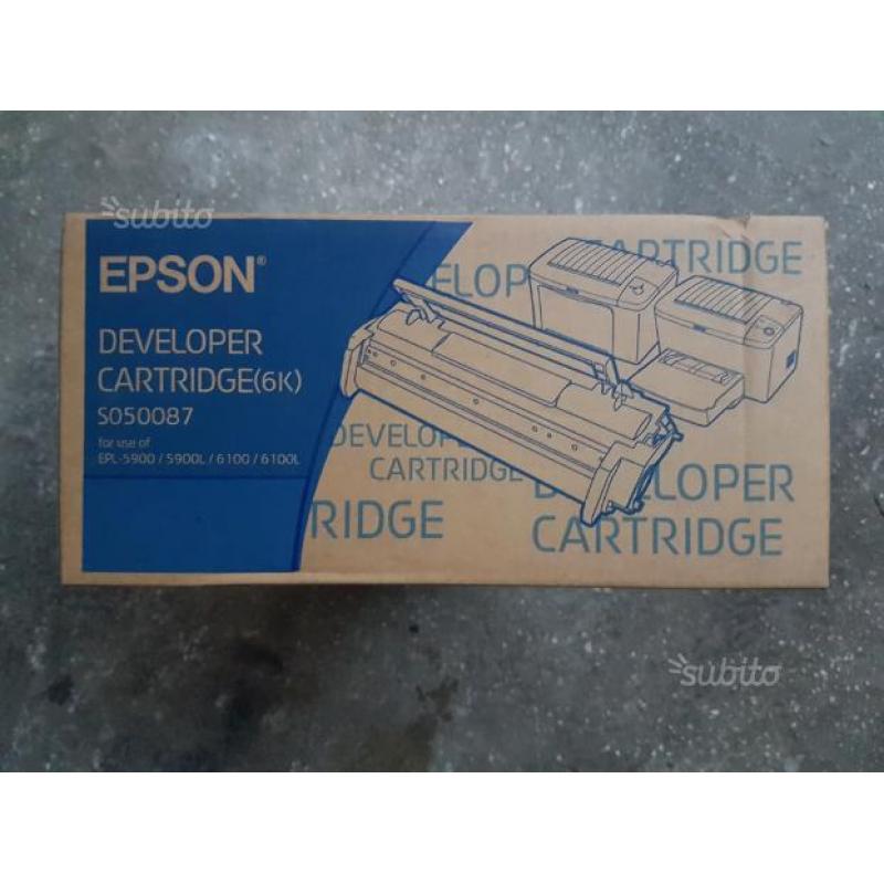 Toner cartuccia epson stylus so50087 nera