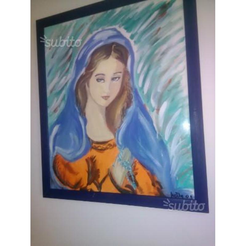 Quadro moderno madonnina