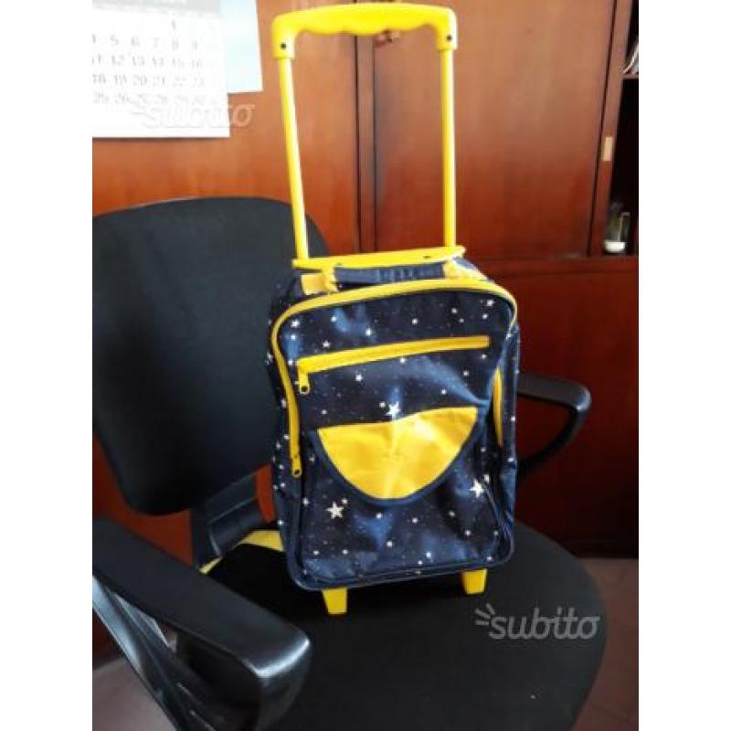 Zainetto trolley per bambini con ruote